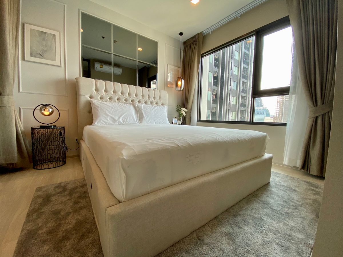 ให้เช่าคอนโดวิทยุ ชิดลม หลังสวน : Life one wireless ✨ 1 BEDROOM | Fully furnished 📞 Line : @pukkhome (มี @ )