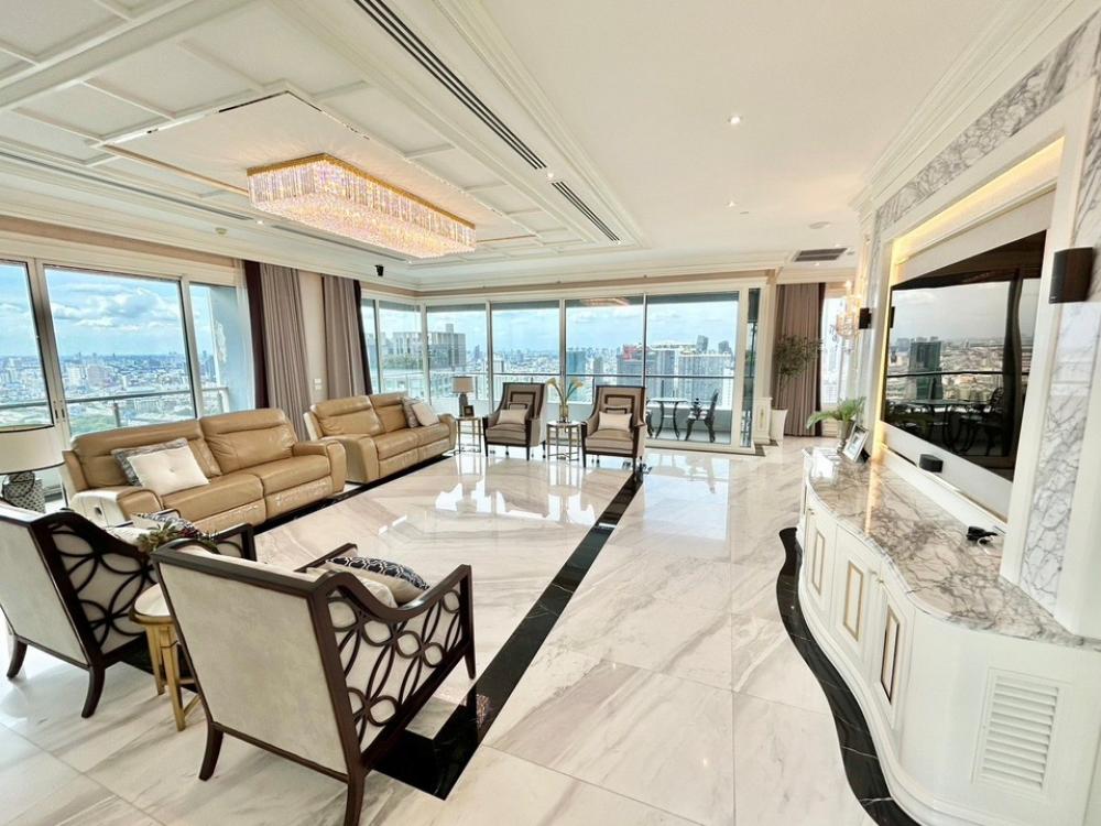 ให้เช่าคอนโดพระราม 9 เพชรบุรีตัดใหม่ RCA : Rental : Super Luxury Private Penhouse At Q Asoke , 4 Bed 5 Bath 1 Maid Room , 300 sqm , 42th High floor