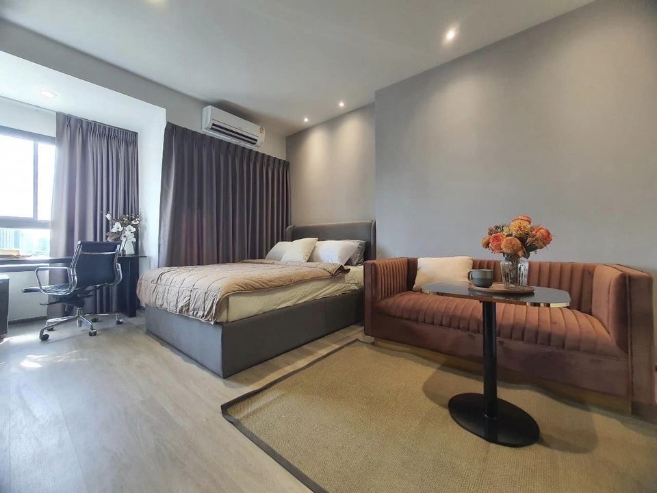 ให้เช่าคอนโดสยาม จุฬา สามย่าน : ให้เช่าด่วนคอนโด IDEO Chula - Samyan ห้อง 1 Bed วิวเมือง ตกแต่งครบ พร้อมอยู่