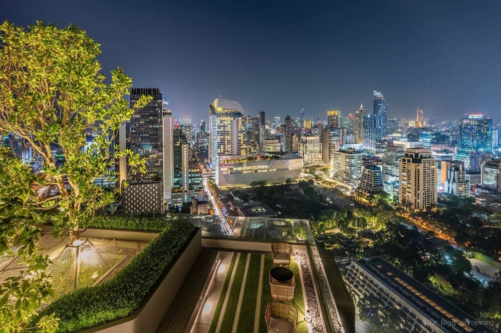 ให้เช่าคอนโดวิทยุ ชิดลม หลังสวน : 🔥 Rent🔥Life One Wireless 35 sq m. 34 th floor. One bedroom, BTS เพลินจิต ห้องสวยแต่งครบ