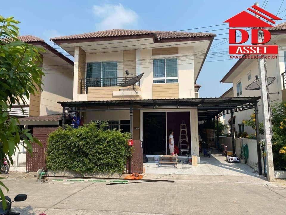 For SaleMin Buri, Romklao : House for sale, Temsiri Village, Nong Chok, Chuam Samphan Road 11