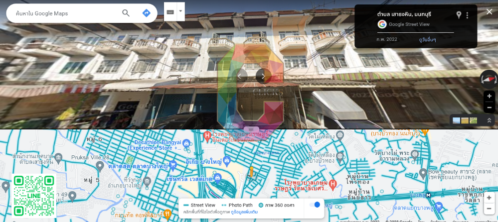 ขายอาคารพาณิชย์นนทบุรี บางใหญ่ บางบัวทอง : Vาย ตึกตามสภาW Vายทำเล  TH  3 ชั้น 16 ตร.ว. ลดSาคา เผื่อให้ปรับปรุง  ทำเลดีมากกกก BTS-MRT :: หลัง Central Westgate , อีเกีย เวสต์เกต, MRTตลาดบางใหญ่, กาญจนบุรี , สุพรรณ