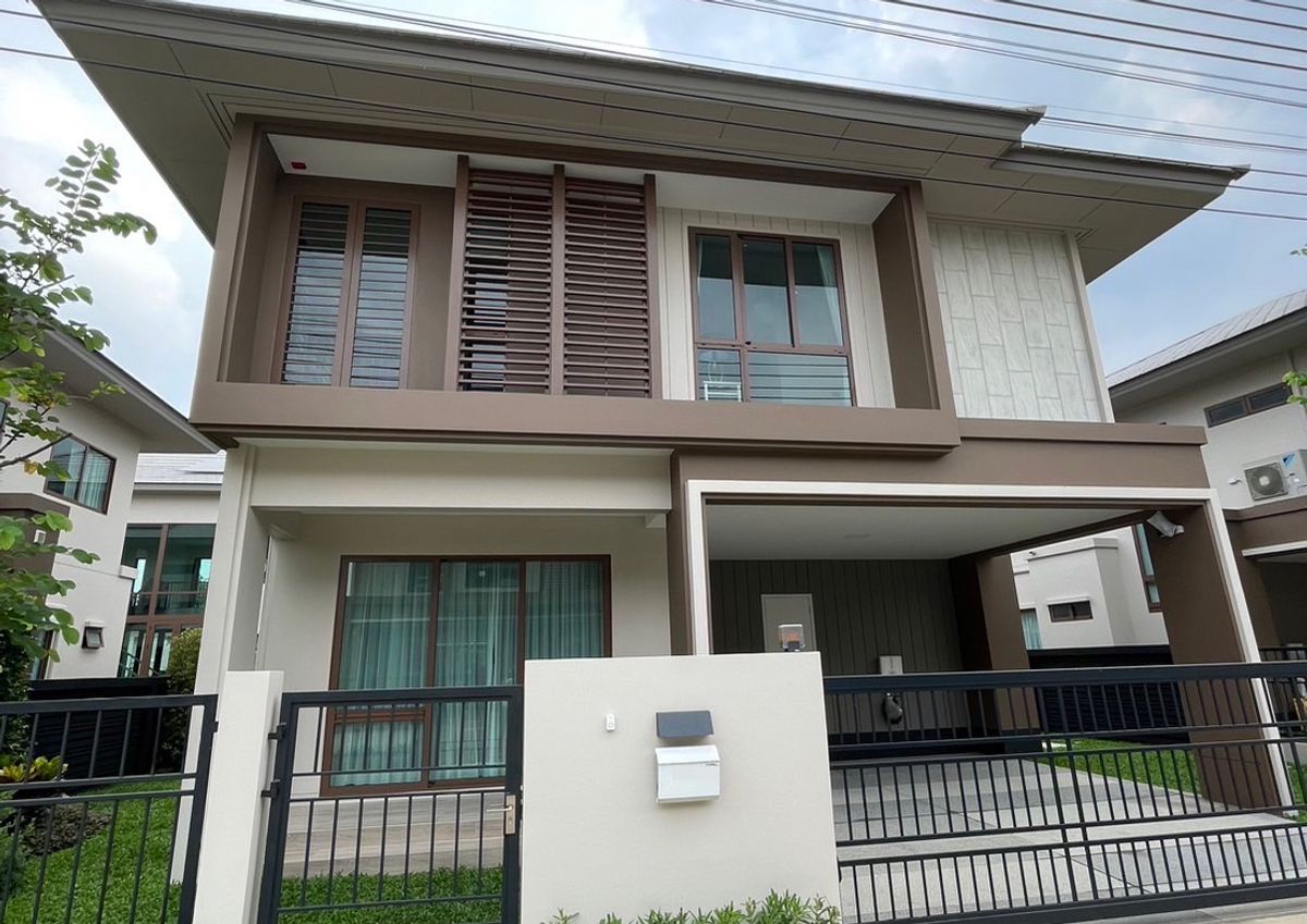 ให้เช่าบ้านพัฒนาการ ศรีนครินทร์ : For Rent Bangkok Single House Burasiri Krungthepkreetha Pracha Ruamjai MRT Sri Kreetha Bang Kapi BRE19624