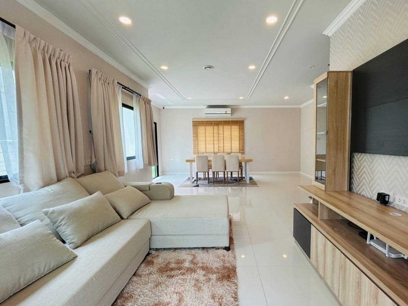 ให้เช่าบ้านนวมินทร์ รามอินทรา : For Rent Bangkok Single House Grand Britania Wongwaen-Ramintra Kanchanaphisek Khlong Sam Wa BRE20292
