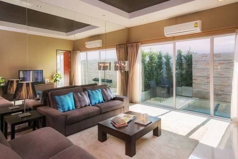For SaleHousePattaya, Bangsaen, Chonburi : 🔥 For sale The Ville jomtien pool Villa, 3 bedrooms.