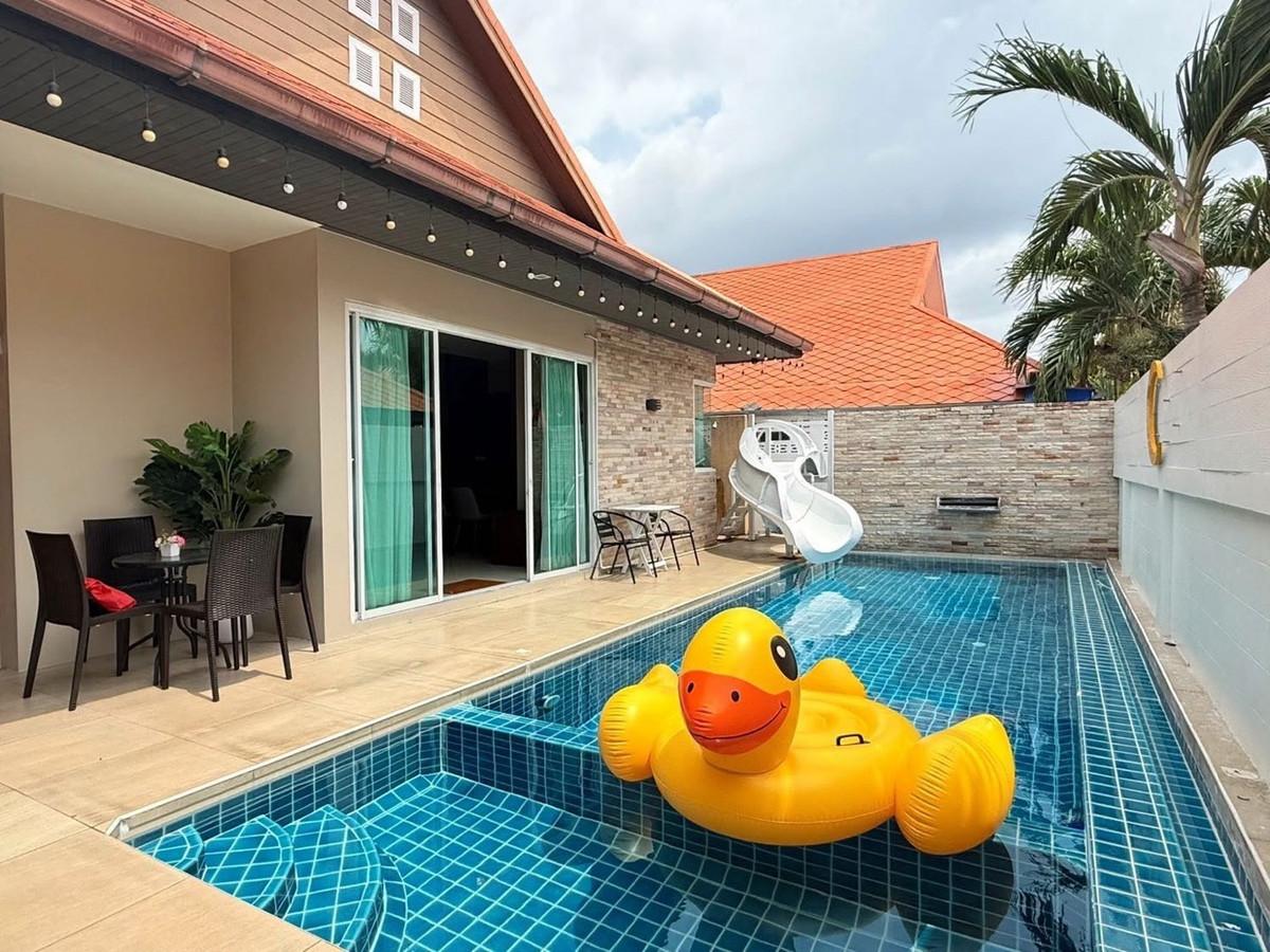 For SaleHousePattaya, Bangsaen, Chonburi : 📢 For Sale / Rent: Pattaya Pool Villa near Jomtien Beach | Private Pool Holiday Home Ideal for Investment & Rental Income