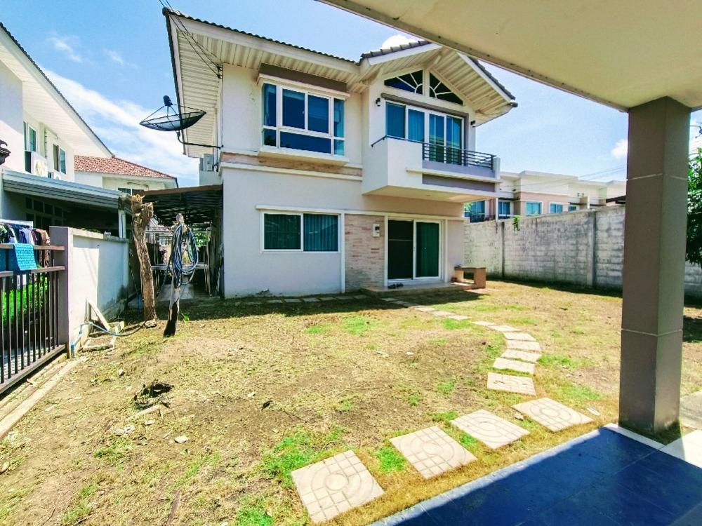 For SaleHousePathum Thani,Rangsit, Thammasat : End house with tenants, large house, 88 sq m, Supalai Ville, Bangkok, Pathum Thani
