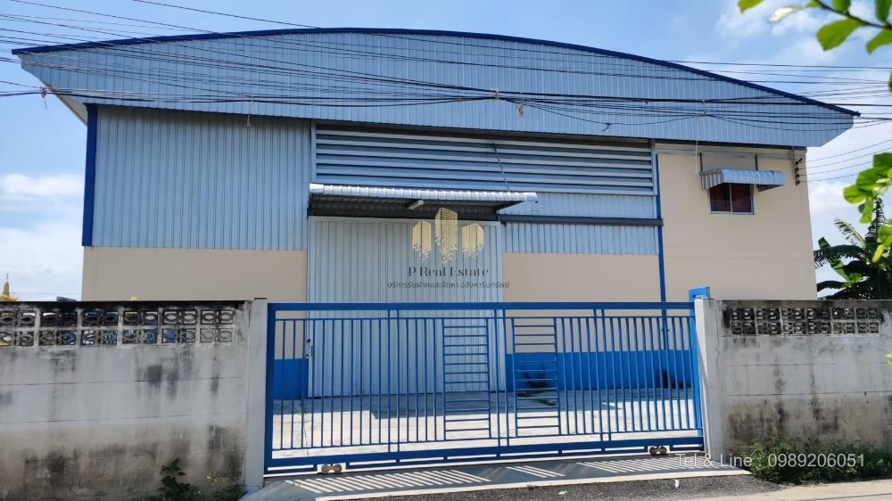 ให้เช่าโกดังปทุมธานี รังสิต ธรรมศาสตร์ : ให้เช่าโกดัง/ออฟฟิศ ใกล้แยกนพวงศ์ ต.หน้าไม้ อ.ลาดหลุมแก้ว ปทุมธานี พื้นที่ 520 ตร.ม.