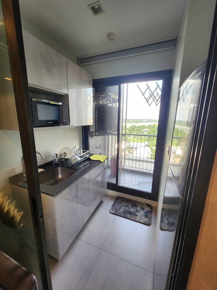 For SaleCondoRattanathibet, Sanambinna : Urgent sale!! 1 bedroom condo | Condo The Politan Aqua | No. 36/1568 / 12th floor, size 29 sq m.