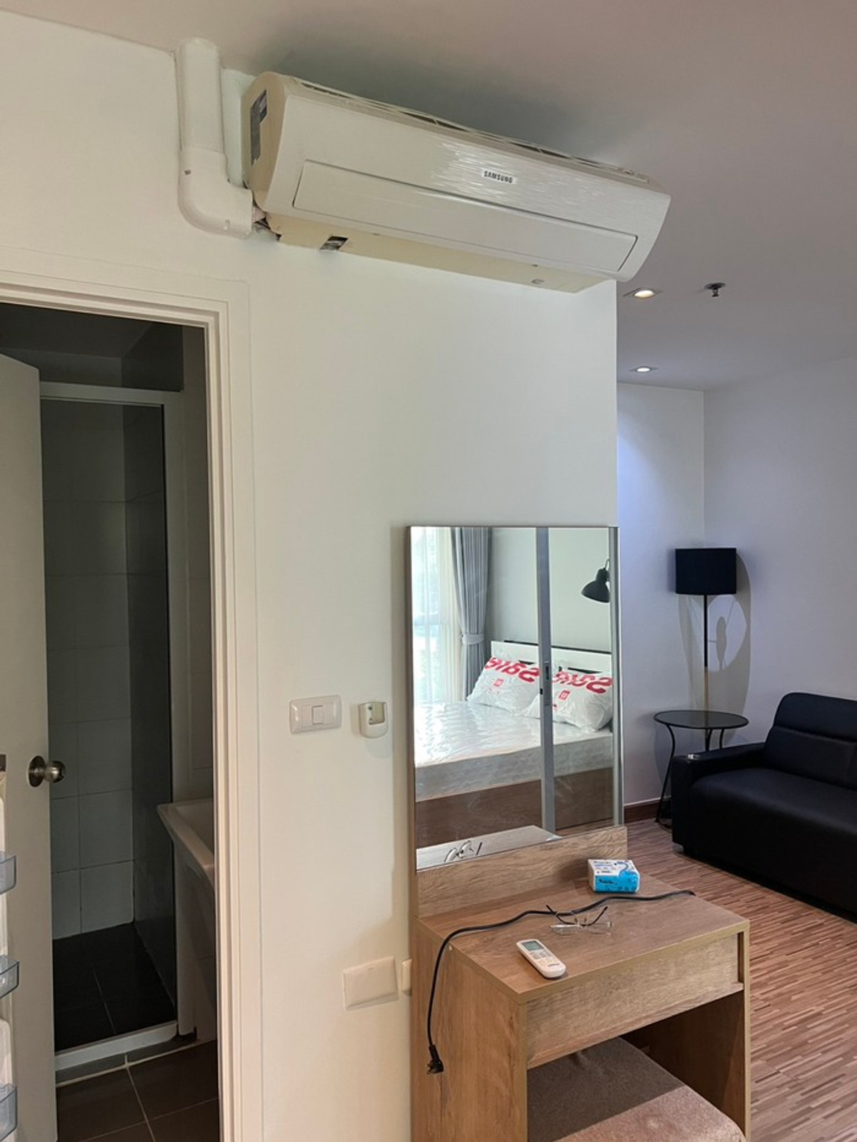 For RentCondoRattanathibet, Sanambinna : For rent!! Aspire Rattanathibet 2 near the MRT Purple Line, price only 6,500 baht!!