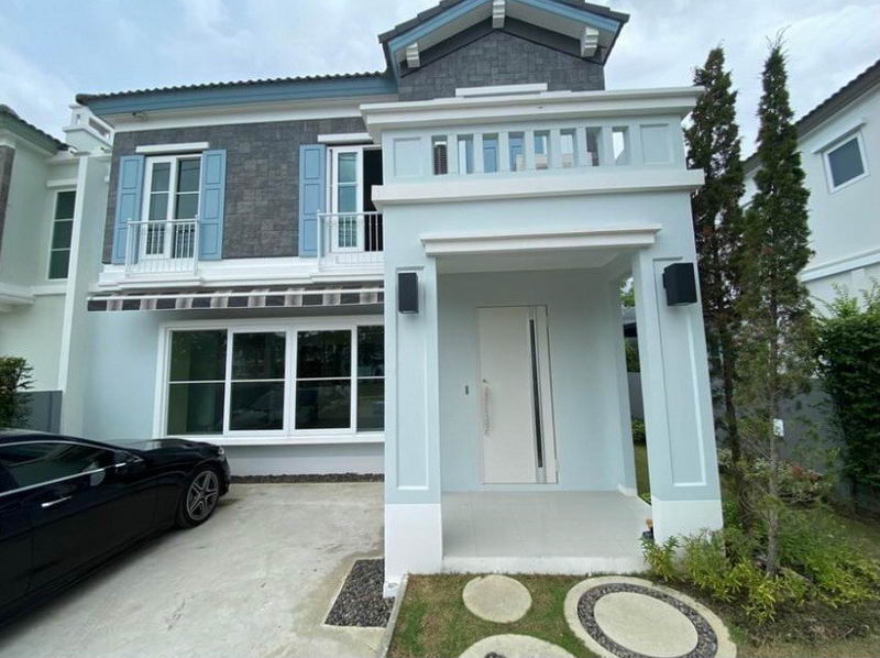 ให้เช่าบ้านบางนา แบริ่ง ลาซาล : For Rent Bangkok Town House Anya Bangna-Ramkhamhaeng 2 Prawet BRE17256