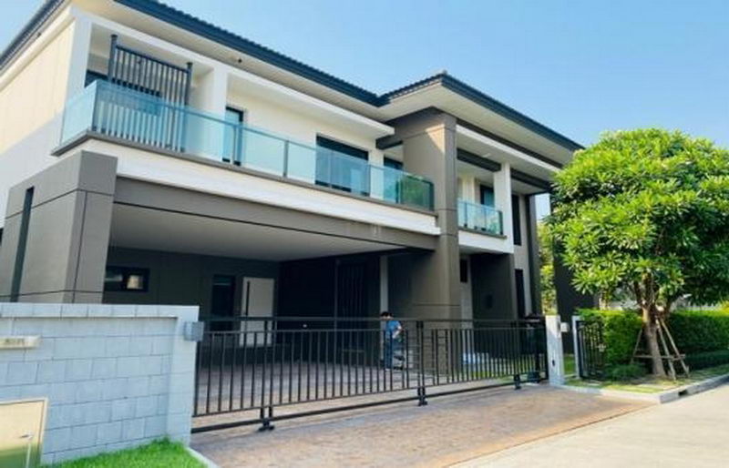 ขายบ้านบางนา แบริ่ง ลาซาล : For Sale Samut Prakan Single House The City Bangna KM.7 Kanchanaphisek Bang Phli BRE16547