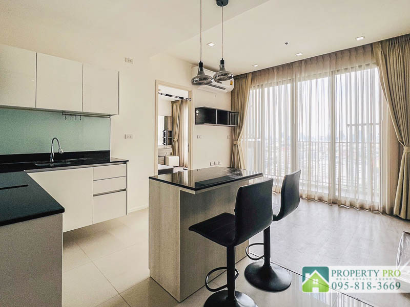 ขายคอนโดรัชดา ห้วยขวาง : ขาย คอนโด Quinn รัชดา 17 แบบ 1 ห้องนอน 52 ตรม ชั้นสูง ห้องสวย เฟอร์นิเจอร์ครบ มีเครื่องซักผ้า ใกล้ MRT สุทธิสาร รัชดาภิเษก ห้วยขวาง : SL23S-018