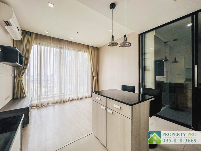 ขายคอนโดรัชดา ห้วยขวาง : ขาย คอนโด Quinn รัชดา 17 แบบ 1 ห้องนอน 52 ตรม ชั้นสูง ห้องสวย เฟอร์นิเจอร์ครบ มีเครื่องซักผ้า ใกล้ MRT สุทธิสาร รัชดาภิเษก ห้วยขวาง : SL23S-018