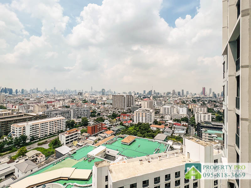 ขายคอนโดรัชดา ห้วยขวาง : ขาย คอนโด Quinn รัชดา 17 แบบ 1 ห้องนอน 52 ตรม ชั้นสูง ห้องสวย เฟอร์นิเจอร์ครบ มีเครื่องซักผ้า ใกล้ MRT สุทธิสาร รัชดาภิเษก ห้วยขวาง : SL23S-018