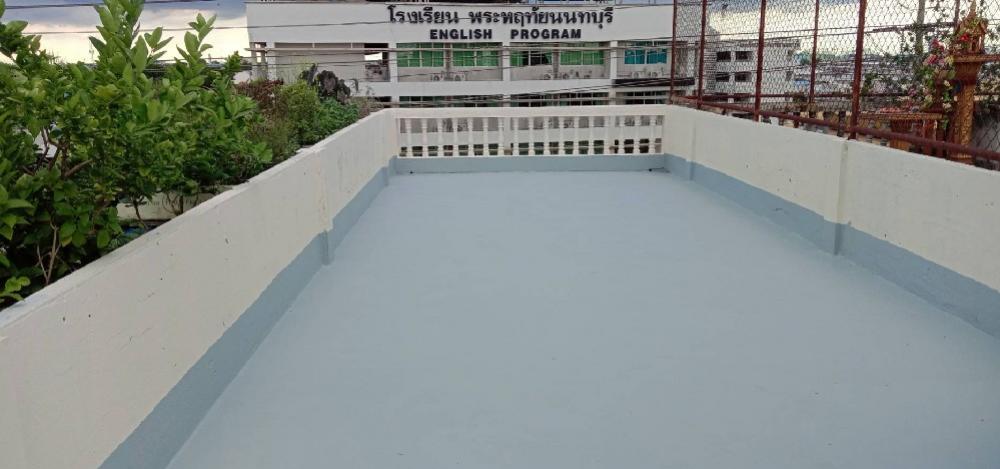 For RentShop HousePathum Thani,Rangsit, Thammasat : Shophouse for rent, 1 room, 4 floors + mezzanine, rooftop, along Tiwanon-Pathum Thani Road, opposite the school. Sacred Heart Nonthaburi and Duangkaew Plaza Market 20,000 baht