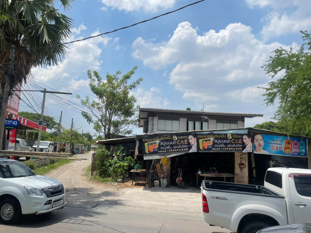 ขายที่ดินรัตนาธิเบศร์ สนามบินน้ำ พระนั่งเกล้า : ที่ดิน ติดถนนสามัคคี 34 / 8 ไร่ 76 ตารางวา (ขาย), Land Samakkhi Road 34 / 8 Rai 76 Square Wa (FOR SALE) AOM006