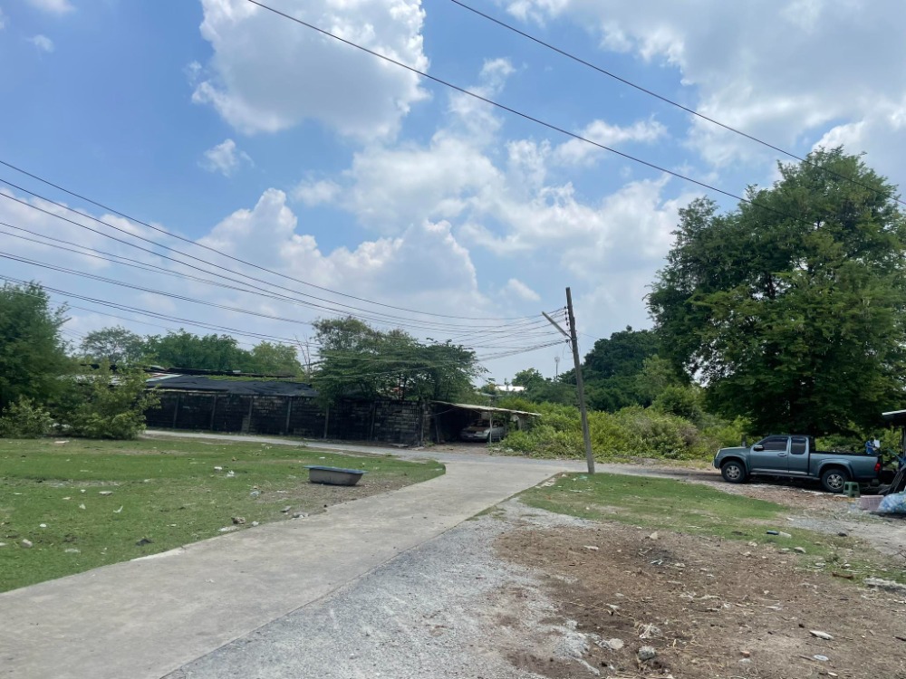 ขายที่ดินรัตนาธิเบศร์ สนามบินน้ำ พระนั่งเกล้า : ที่ดิน ติดถนนสามัคคี 34 / 8 ไร่ 76 ตารางวา (ขาย), Land Samakkhi Road 34 / 8 Rai 76 Square Wa (FOR SALE) AOM006