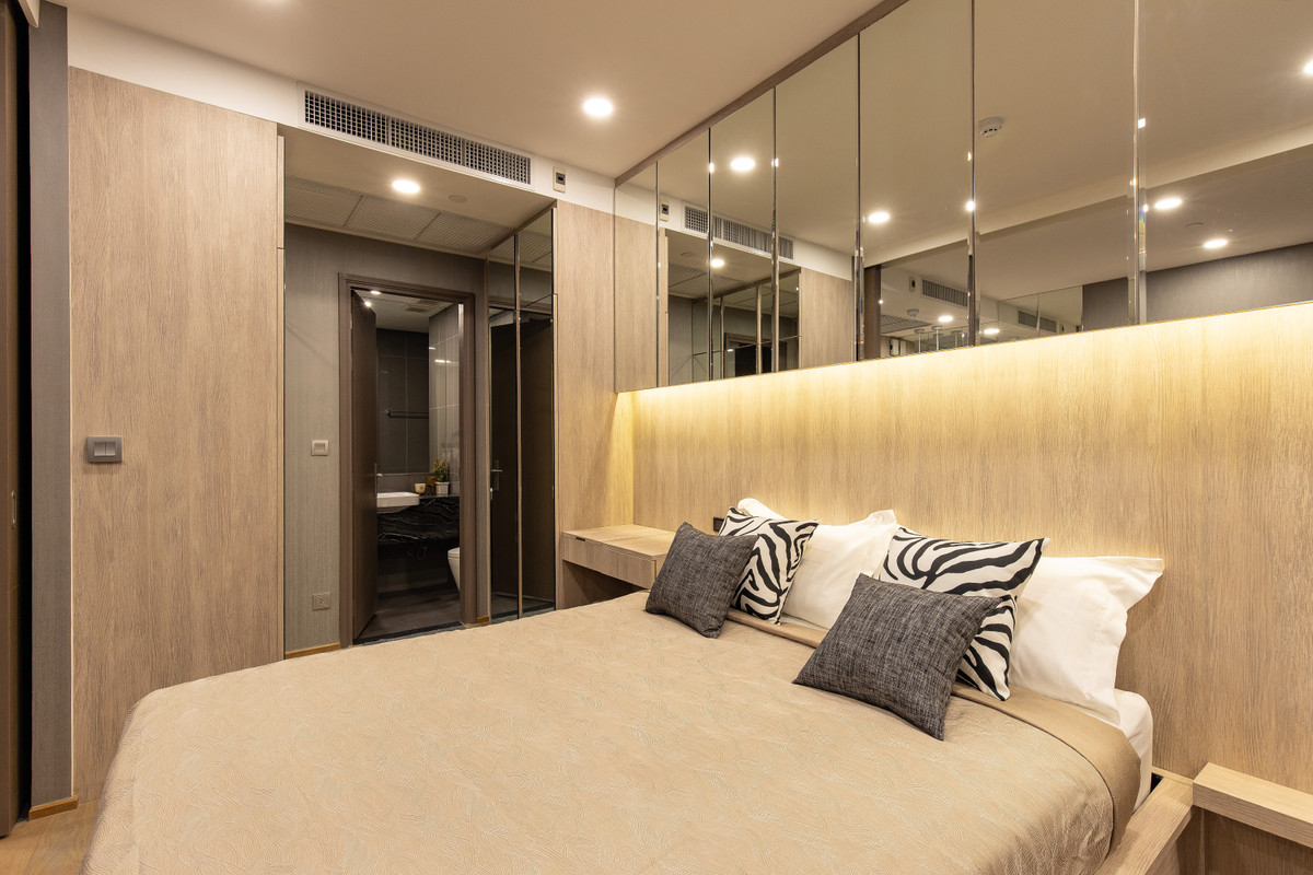 ให้เช่าคอนโดสยาม จุฬา สามย่าน : High Floor , 1bed 34sqm Ashton Chula Fullyfurnish 27,000 thb