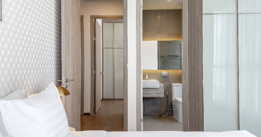 ให้เช่าคอนโดราชเทวี พญาไท : X ✅ เช่าคอนโด พาร์ค ออริจิ้น พญาไท 2 Bedroom 55 ตรม. ใกล้ BTS พญาไท เพียง 300 เมตร ห้องใหม่ เพดานสูง แต่งสวย เฟอร์ครบ ราคาดี  ฟรี  WI-FI