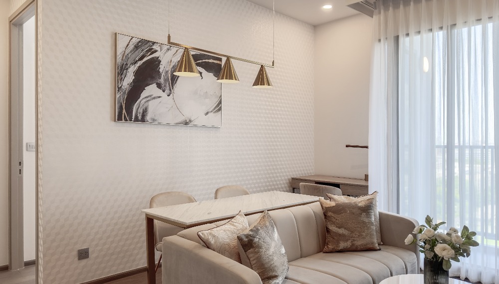 ให้เช่าคอนโดราชเทวี พญาไท : X ✅ เช่าคอนโด พาร์ค ออริจิ้น พญาไท 2 Bedroom 55 ตรม. ใกล้ BTS พญาไท เพียง 300 เมตร ห้องใหม่ เพดานสูง แต่งสวย เฟอร์ครบ ราคาดี  ฟรี  WI-FI