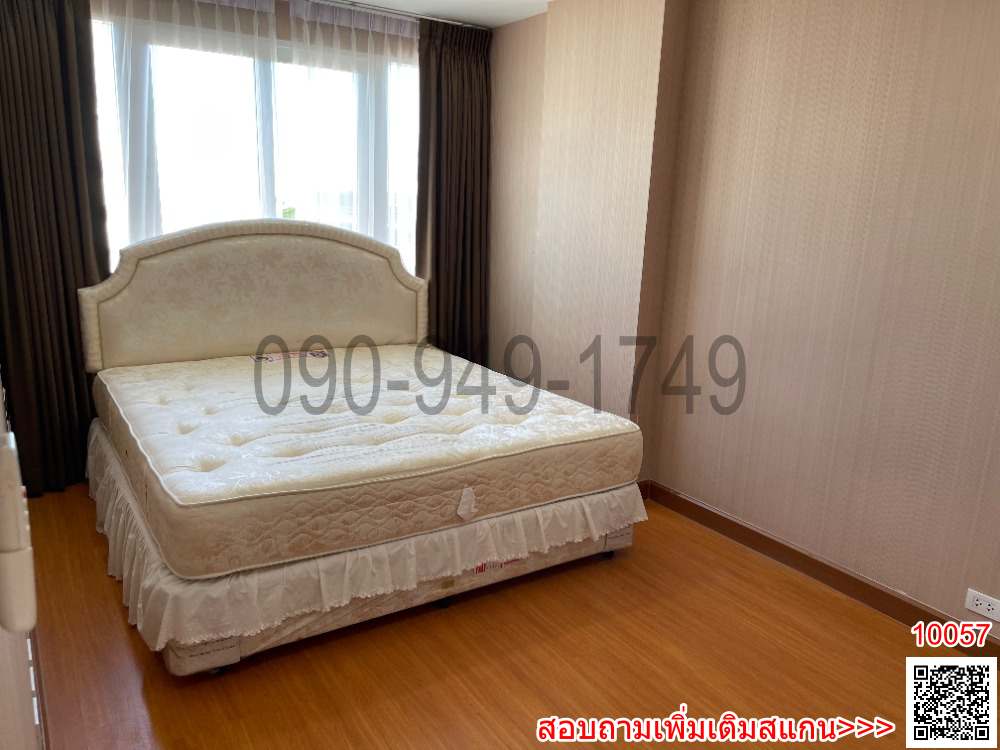 For RentCondoLadkrabang, Suwannaphum Airport : Condo for rent, Airlink Residence Romklao, 2 bedrooms, near Airport Link Lat Krabang and Suvarnabhumi Airport.