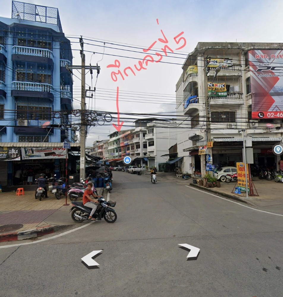 ให้เช่าอาคารพาณิชย์พระราม 2 บางขุนเทียน : ตึกแถวปากซอย สะแกงาม39/1 ให้เช่าค้าขายได้