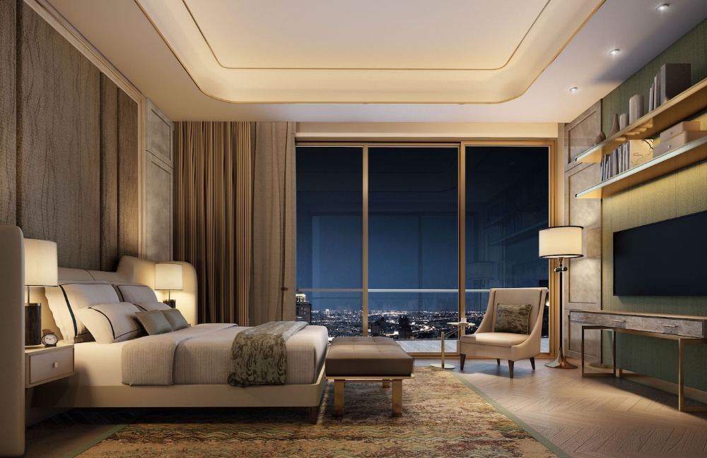 For SaleCondoWongwianyai, Charoennakor : The Residences at Mandarin Oriental Super Luxury Top Floor Penthouse Duplex