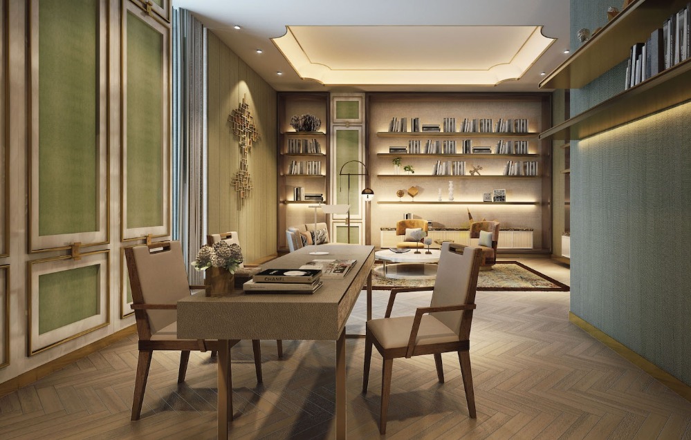 For SaleCondoWongwianyai, Charoennakor : The Residences at Mandarin Oriental Super Luxury Top Floor Penthouse Duplex
