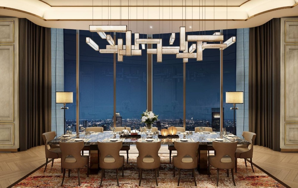 For SaleCondoWongwianyai, Charoennakor : The Residences at Mandarin Oriental Super Luxury Top Floor Penthouse Duplex