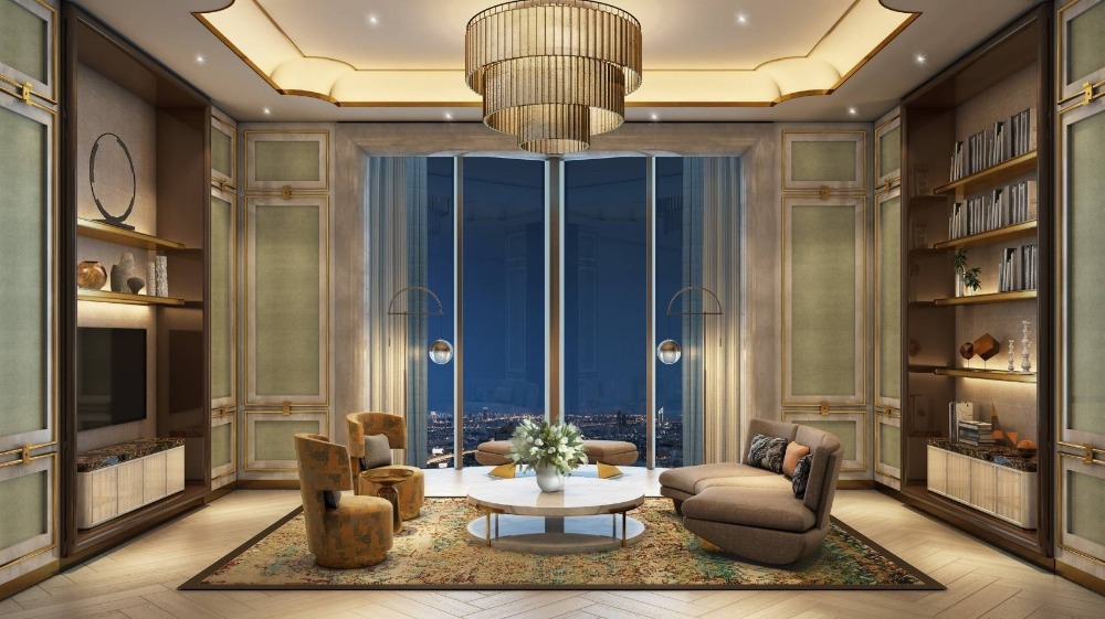 For SaleCondoWongwianyai, Charoennakor : The Residences at Mandarin Oriental Super Luxury Top Floor Penthouse Duplex