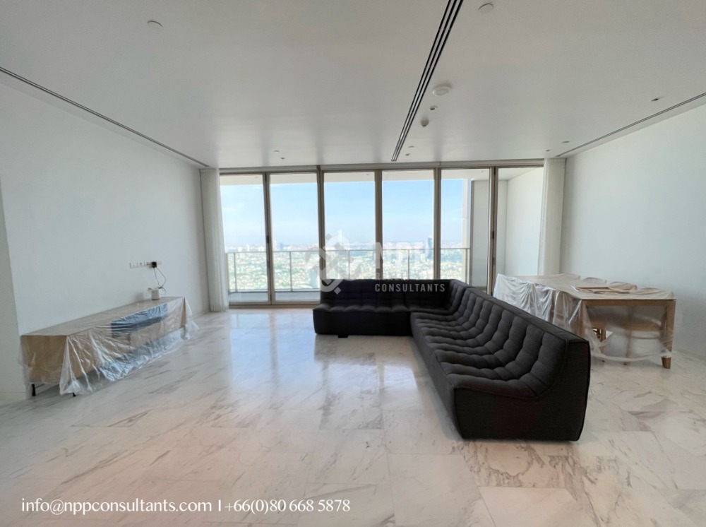 ให้เช่าคอนโดสาทร นราธิวาส : Four Season Private Residences Bangkok - 4b 5b