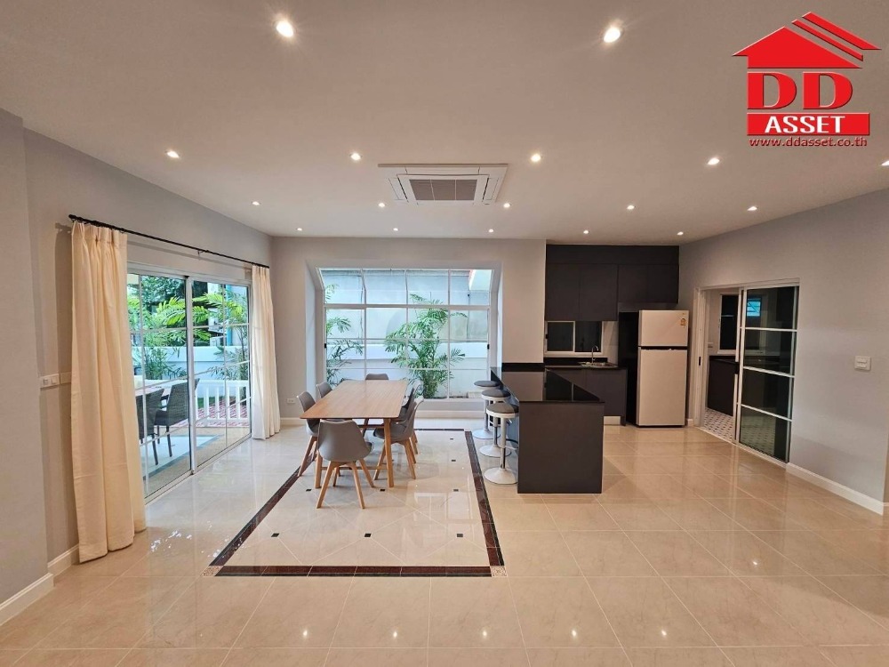 For SaleHousePathum Thani,Rangsit, Thammasat : Corner house for sale, Chaiyaphruek, Rangsit, Khlong 4, with pool, newly renovated house. Rangsit-Nakhon Nayok Rd., Thanyaburi, Pathum Thani