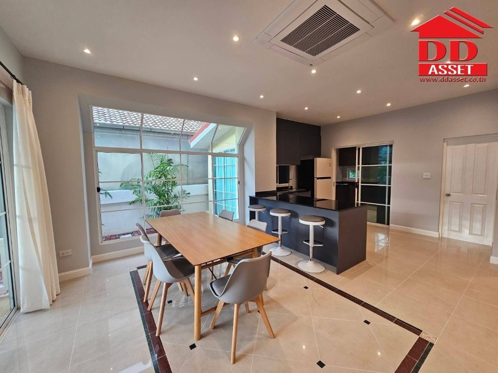 For SaleHousePathum Thani,Rangsit, Thammasat : Corner house for sale, Chaiyaphruek, Rangsit, Khlong 4, with pool, newly renovated house. Rangsit-Nakhon Nayok Rd., Thanyaburi, Pathum Thani