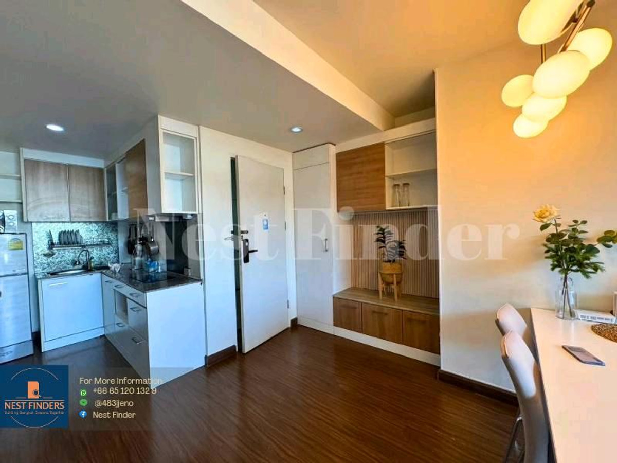 For RentCondoPattanakan, Srinakarin : for rent ✅ Condo The IRIS, Airport link Hua Mak. easy to reach the airport