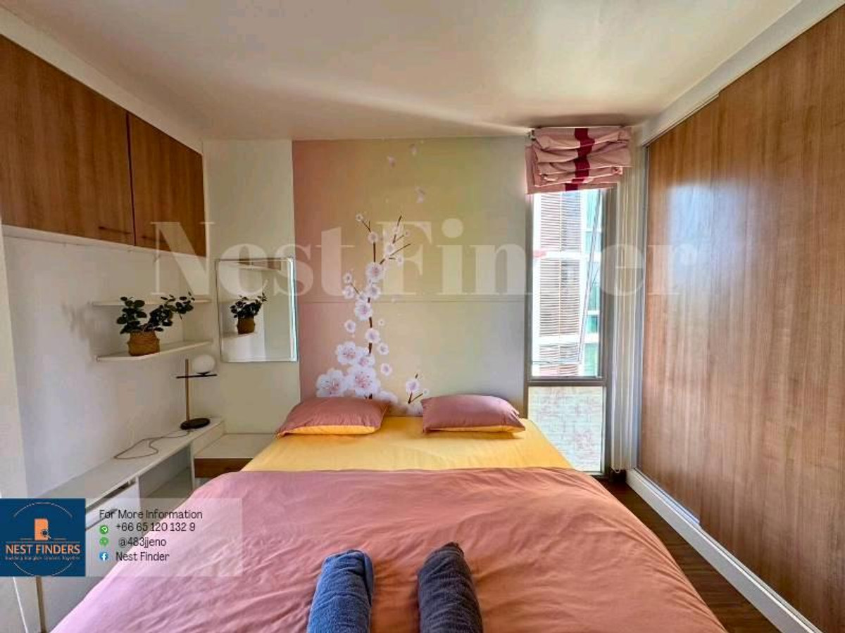 For RentCondoPattanakan, Srinakarin : for rent ✅ Condo The IRIS, Airport link Hua Mak. easy to reach the airport