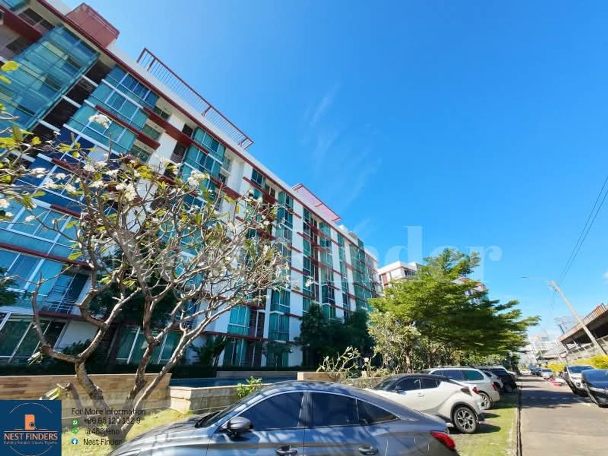 For RentCondoPattanakan, Srinakarin : for rent ✅ Condo The IRIS, Airport link Hua Mak. easy to reach the airport