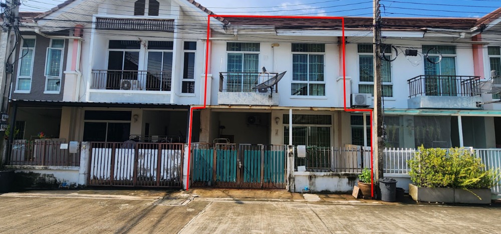 For SaleTownhomeNonthaburi, Bang Yai, Bangbuathong : Urgent sale, 2-story townhouse, Piamsuk Village. Rattanathibet-Bang Phlu