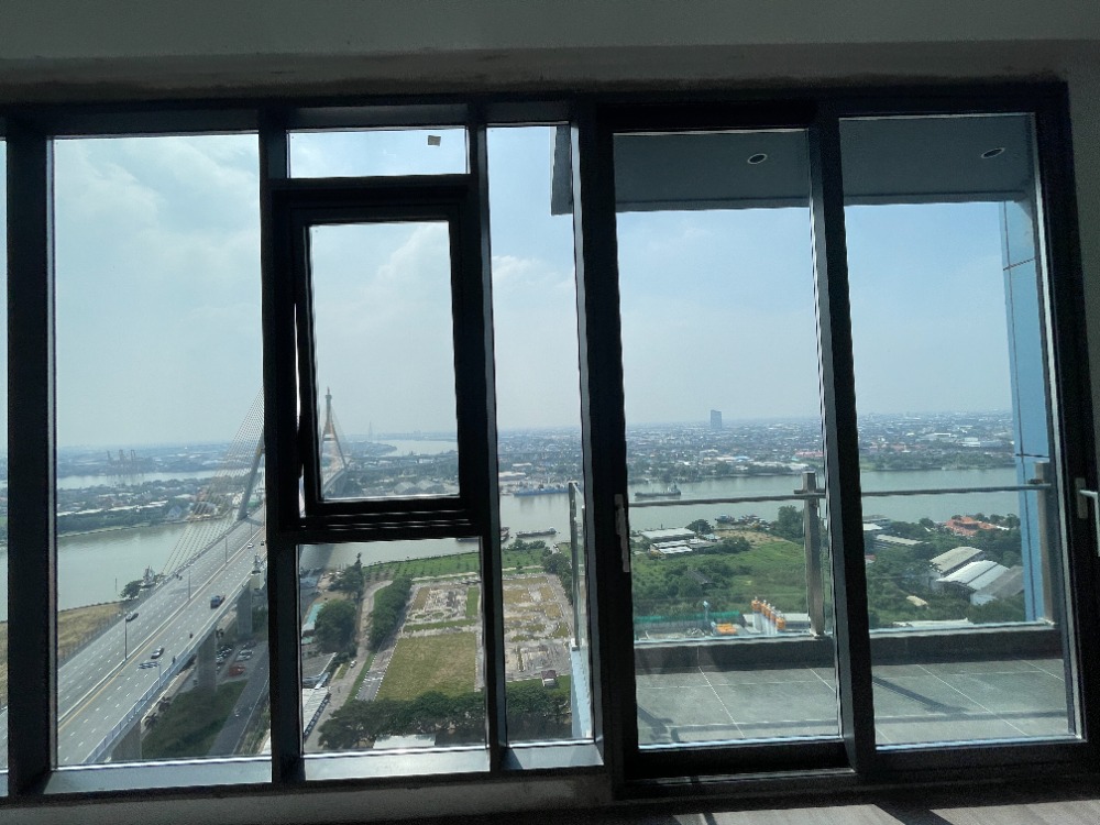 For SaleCondoRama3 (Riverside),Satupadit : For sale, luxury condo, Chao Phraya River view, Sapphire Luxury Condo, Sathorn-Rama 3, 30th floor, Penthouse room, 3 bedrooms, 4 bathrooms, usable area 206.22 sq m.
