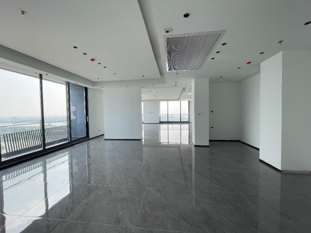 For SaleCondoRama3 (Riverside),Satupadit : For sale, luxury condo, Chao Phraya River view, Sapphire Luxury Condo, Sathorn-Rama 3, 30th floor, Penthouse room, 3 bedrooms, 4 bathrooms, usable area 206.22 sq m.