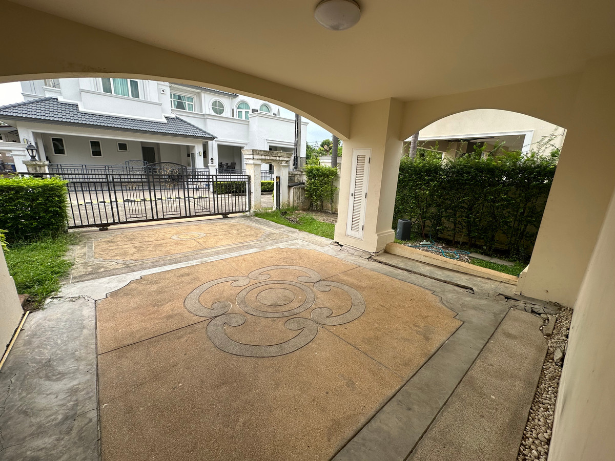 ให้เช่าบ้านพระราม 2 บางขุนเทียน : 🏡 บ้านเดี่ยวให้เช่า โครงการเดอะแกรนด์ พระราม2  ใกล้ทะเลสาบ 3นอน  ราคา 27,000 บาท