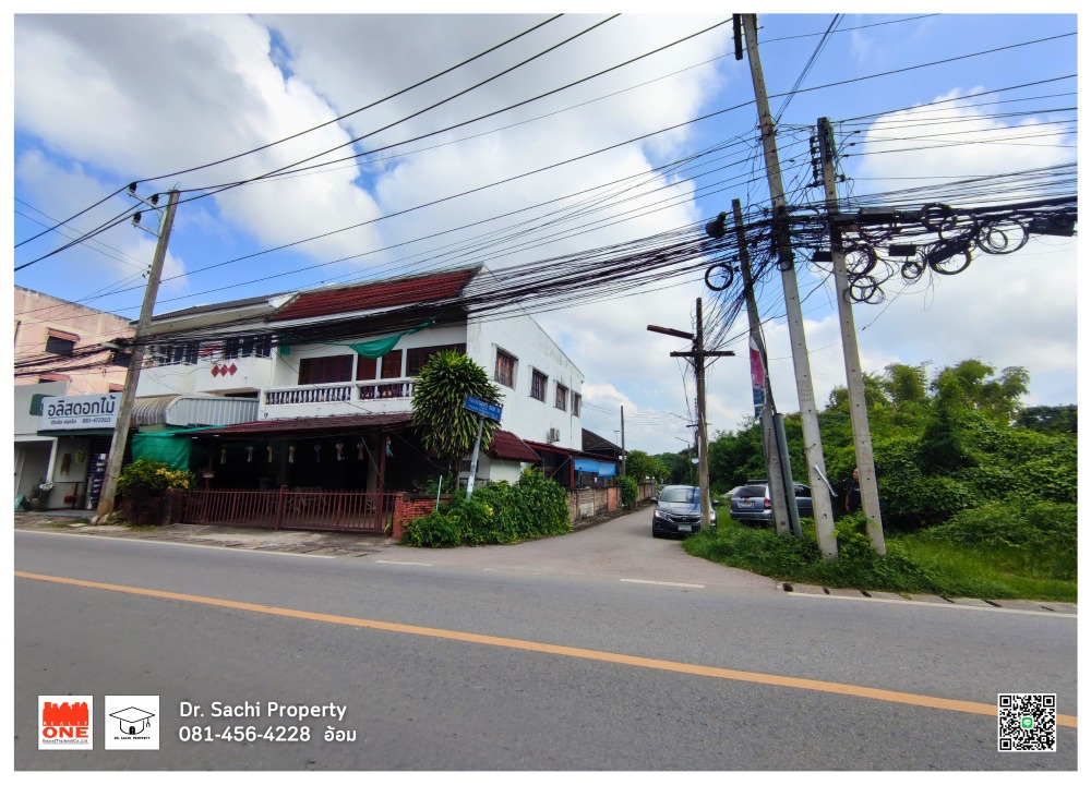 For SaleLandLamphun : Land for sale near Lamphun Hospital (334.8 sq wa.), Chamadevi Soi 10, very good atmosphere, convenient transportation