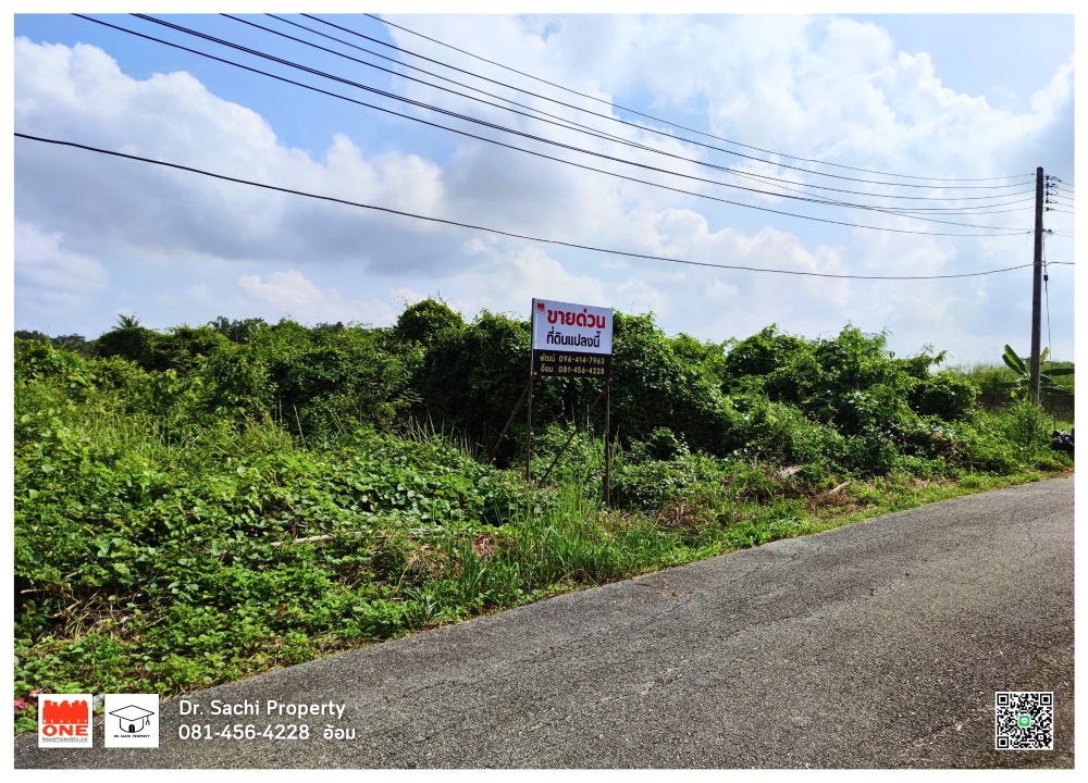 For SaleLandLamphun : Land for sale near Lamphun Hospital (334.8 sq wa.), Chamadevi Soi 10, very good atmosphere, convenient transportation