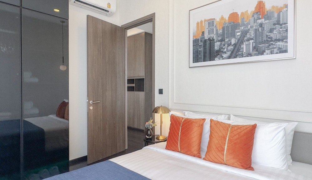 For RentCondoSukhumvit, Asoke, Thonglor : X ✅ Condo for rent at Park Origin Thonglor, 1 Bedroom. 36sqm. (B5) 𝑭𝑹𝑬𝑬 𝑾𝒊𝒇𝒊  Ready to move in  (Service residence by Hampton) Accept a minimum 6-month contract