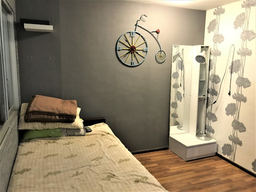 For SaleCondoRamkhamhaeng, Hua Mak : S-UAT115  sale condo U @Huamak station, 31 sqm. 5th Floor 1.3 mb. 064-959-8900