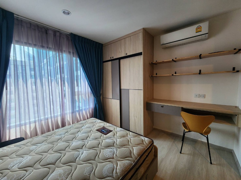 For RentCondoRama9, Petchburi, RCA : 📣For rent Life asoke 🚋 next to MRT Phetchaburi / size 30 sq m, high floor ✨