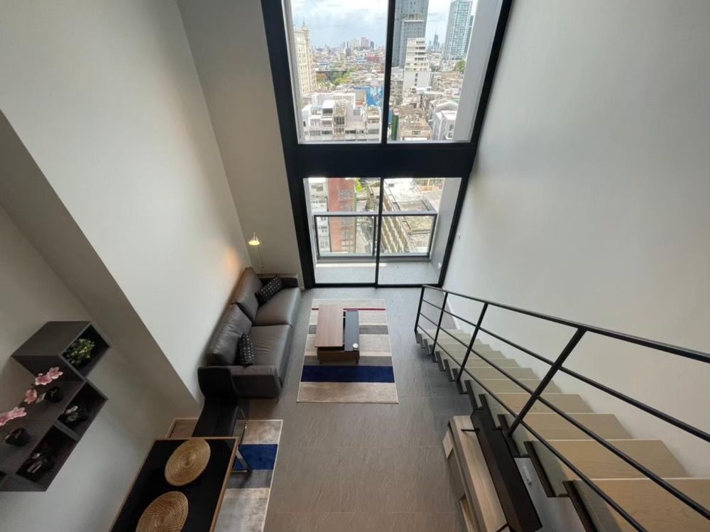 ให้เช่าคอนโดสีลม ศาลาแดง บางรัก : 📌For RENT เช่า | The Lofts Silom - 1BR Loft - Hybrid (47 sqm) 35,000 THB