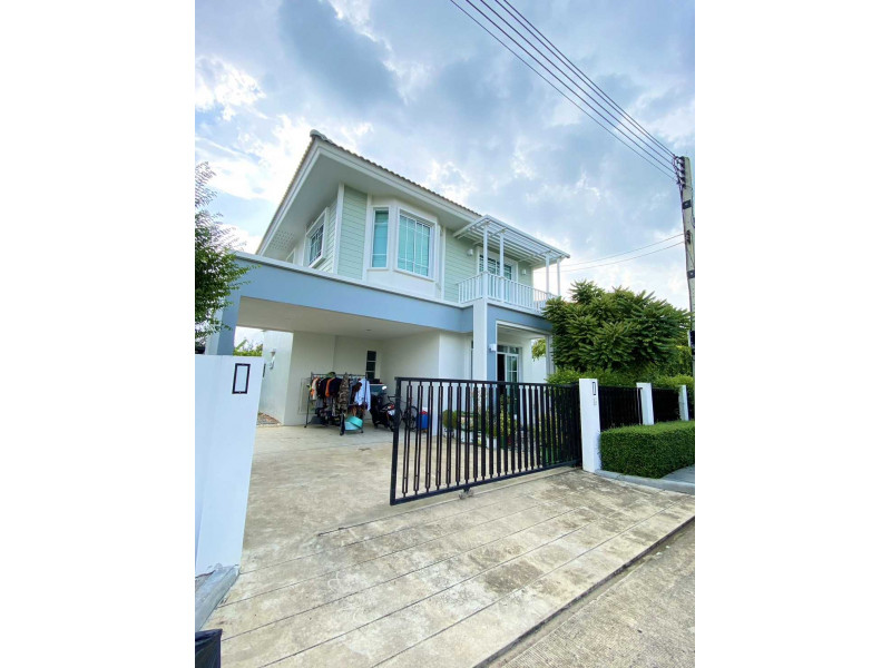 ขายบ้านปทุมธานี รังสิต ธรรมศาสตร์ : L080019 ขายด่วน บ้านเดี่ยว 2 ชั้น ม.ชวนชื่นไพร์มวิลล์ พื้นที่ 57 ตร.ว 4 ห้องนอน 2 ห้องน้ำ กรุงเทพ-ปทุมธานี