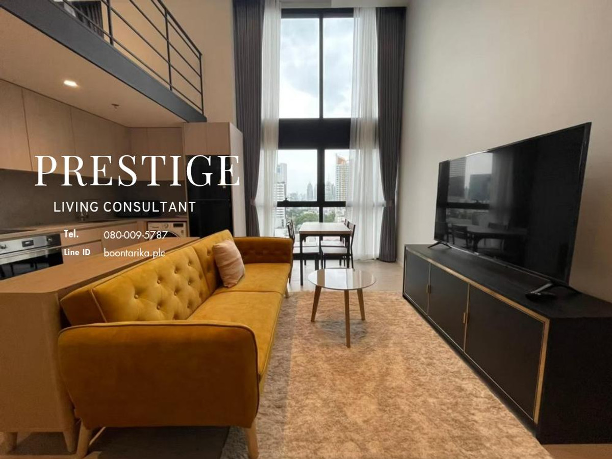 ให้เช่าคอนโดสีลม ศาลาแดง บางรัก : 📌For RENT เช่า | The Lofts Silom - 1BR Lofts - Hybrid (47 sqm) 35,000 THB/month