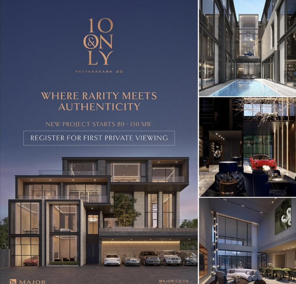 For SaleHousePattanakan, Srinakarin : 10&Only Phatthanakan 20 📌 Register for First Private Viewing